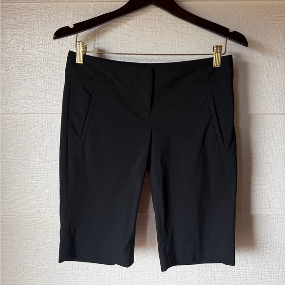 The Limited Pants - The Limited Exact Stretch City Shorts Black Size 2 12” Inseam
